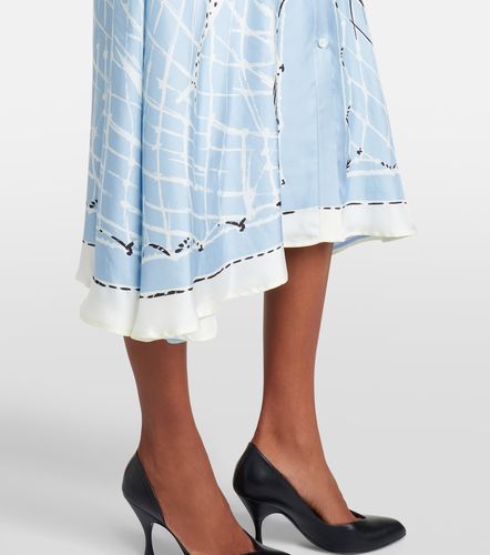 Robe chemise Kiera en soie à imprimé - Altuzarra - Modalova
