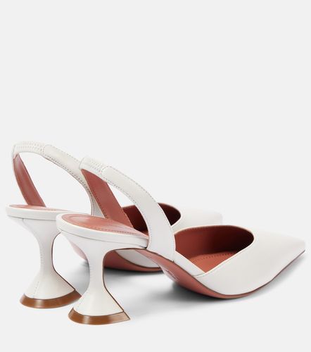 Escarpins slingback Holli en cuir - Amina Muaddi - Modalova