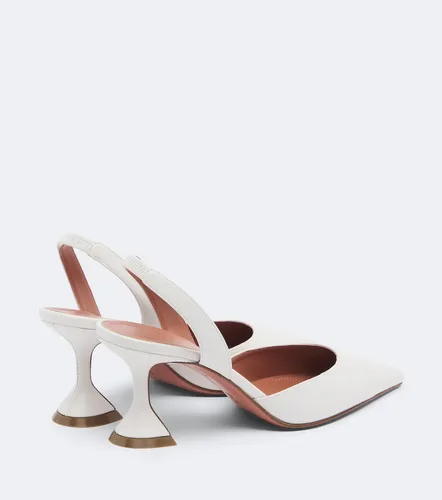 Escarpins slingback Holli en cuir - Amina Muaddi - Modalova