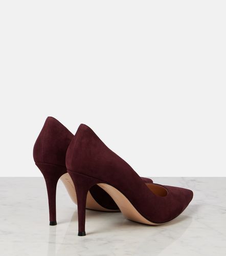Escarpins Gianvito 85 en daim - Gianvito Rossi - Modalova