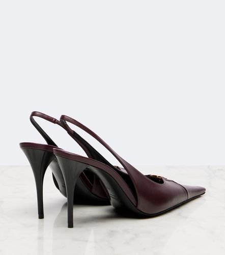 Escarpins slingback Babylone Breteuil en cuir - Saint Laurent - Modalova