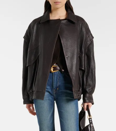 Nour Hammour Bomber Micah en cuir - Nour Hammour - Modalova