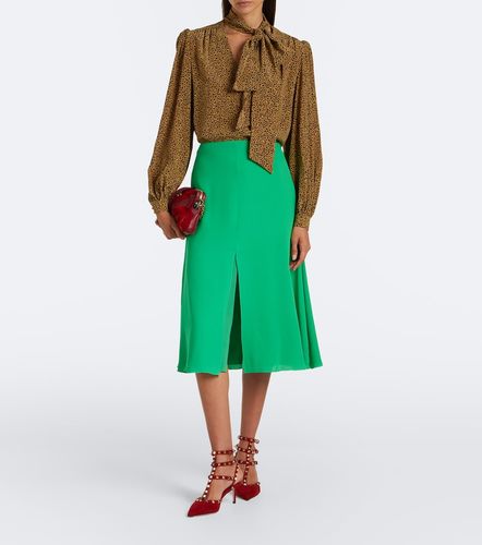 Jupe midi en soie - Valentino Garavani - Modalova