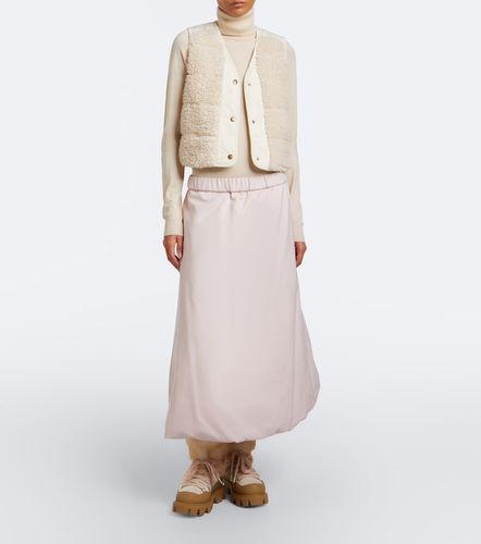 Jupe midi matelassée réversible - Moncler - Modalova