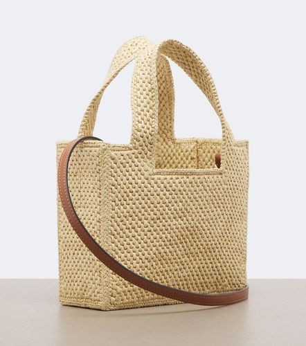 Loewe Sac Mini en raphia à logo - Loewe - Modalova