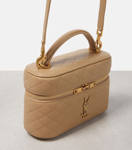 Sac vanity Gaby en cuir matelassé - Saint Laurent - Modalova