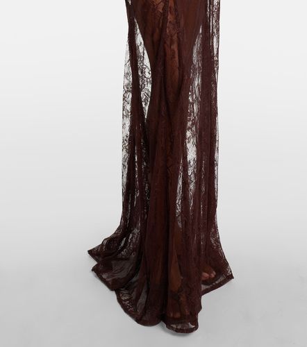 Robe longue en dentelle - Adriana Degreas - Modalova