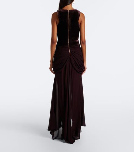 Robe longue Valiant en velours - Zimmermann - Modalova
