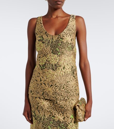Top en jacquard à fleurs - Dries Van Noten - Modalova