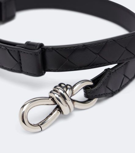 Ceinture Andiamo en cuir Intrecciato - Bottega Veneta - Modalova