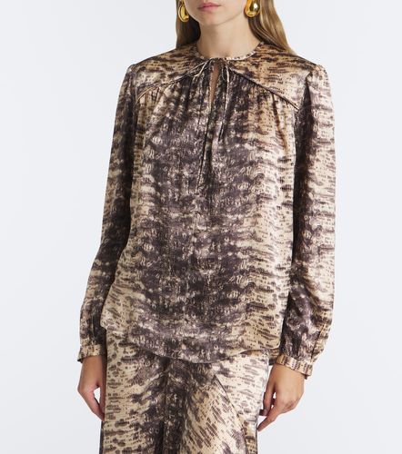 Blouse Laraya en soie à imprimé - Isabel Marant - Modalova