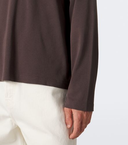 Frame Top Henley en coton - Frame - Modalova