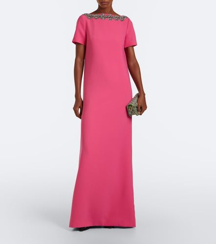 Robe longue à ornements - Carolina Herrera - Modalova