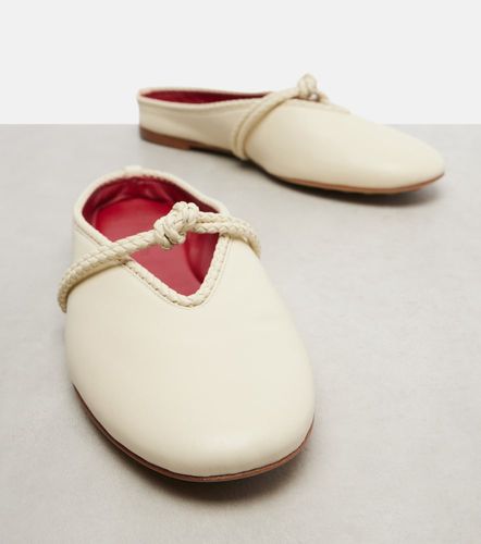 Mules Rosa en cuir Intrecciato - Bottega Veneta - Modalova