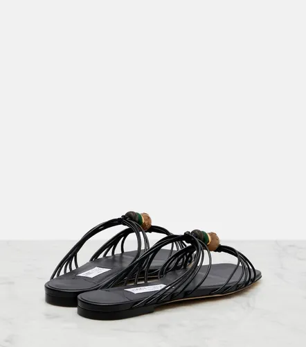 Mules Lova en cuir à ornements - Jimmy Choo - Modalova