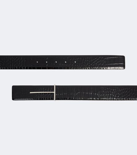 Tom Ford Ceinture T en cuir verni - Tom Ford - Modalova