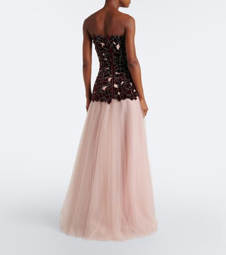 Robe longue bustier Alessi - Costarellos - Modalova