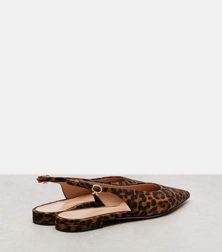 Ballerines slingback Robbie à motif léopard - Gianvito Rossi - Modalova