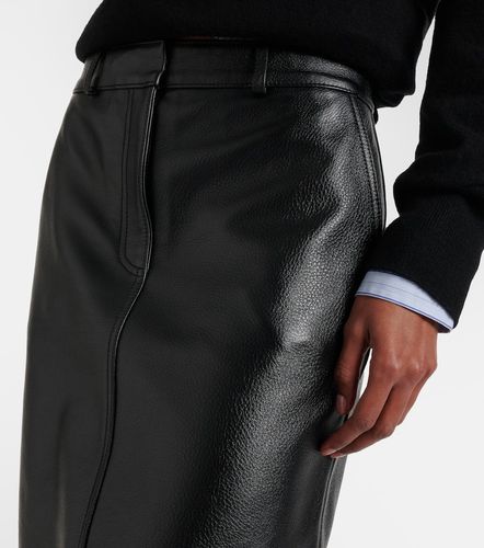 Toteme Jupe midi en cuir - Toteme - Modalova