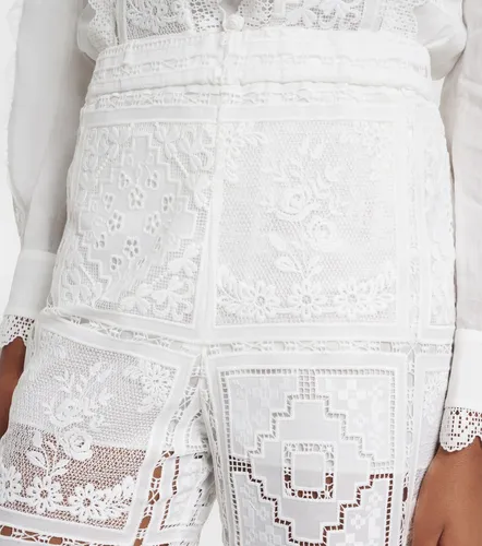 Pantalon évasé en dentelle - Zimmermann - Modalova
