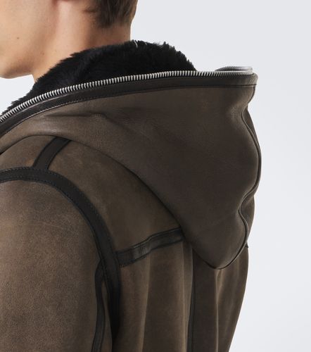 Veste à capuche en cuir et shearling - Our Legacy - Modalova