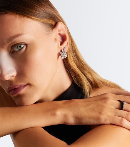Boucles d'oreilles clip Y-Couture en or blanc 18 ct et diamants - Yeprem - Modalova