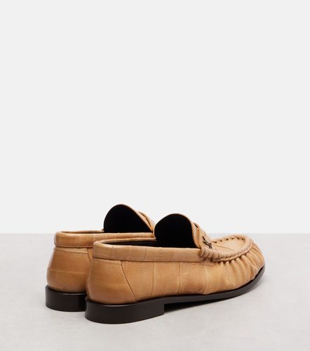 Mocassins Le Loafer en cuir - Saint Laurent - Modalova
