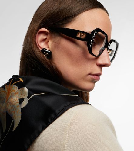 Lunettes VLogo oversize - Valentino Garavani - Modalova