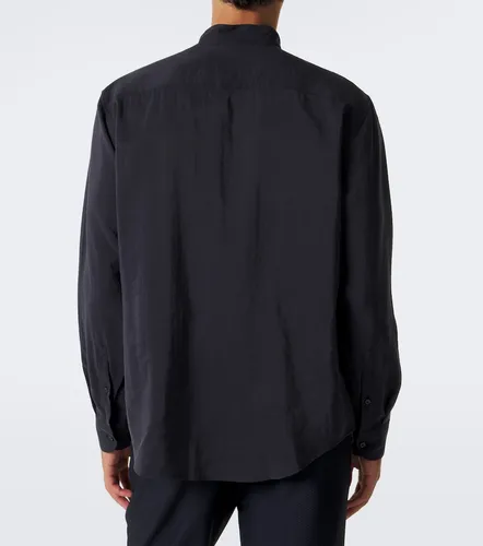 Chemise en soie mélangée - Giorgio Armani - Modalova