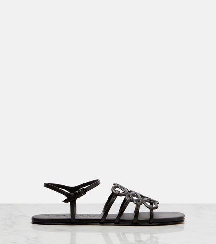 Sandales Paula's Ibiza Petal Anagram en cuir - Loewe - Modalova