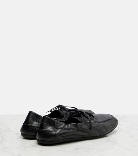 Chaussures bateau Shuffle en cuir - Prada - Modalova
