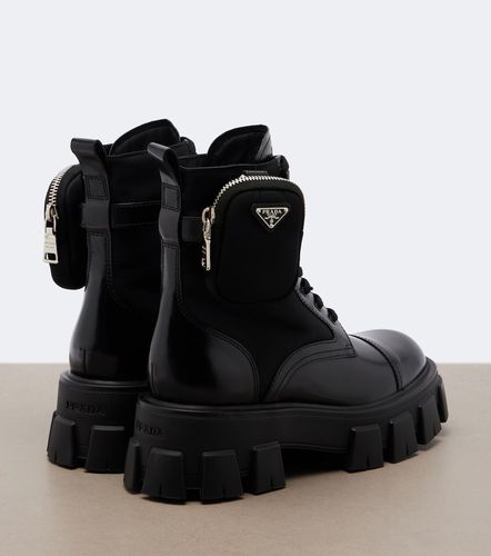 Prada Bottines Monolith en cuir - Prada - Modalova