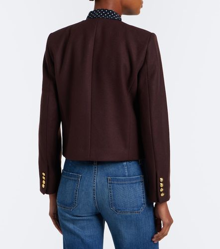 Veste courte Melanie en laine mélangée - Nili Lotan - Modalova