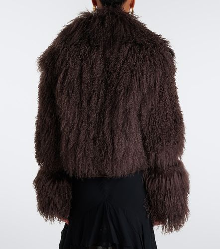 Veste Vespera en shearling et daim - De La Vali - Modalova