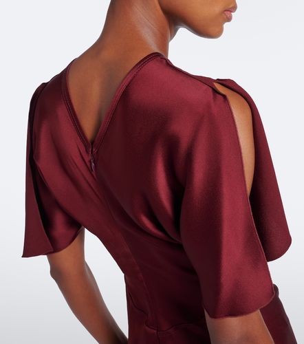 Robe longue Isabella en satin - Victoria Beckham - Modalova