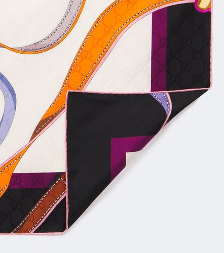 Gucci Foulard en soie à imprimé - Gucci - Modalova