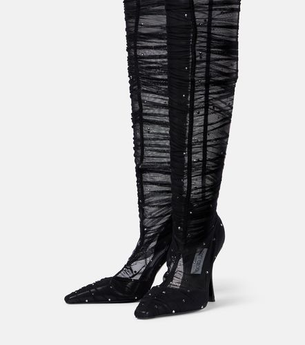Cuissardes Lotta 100 en tulle - Jimmy Choo - Modalova