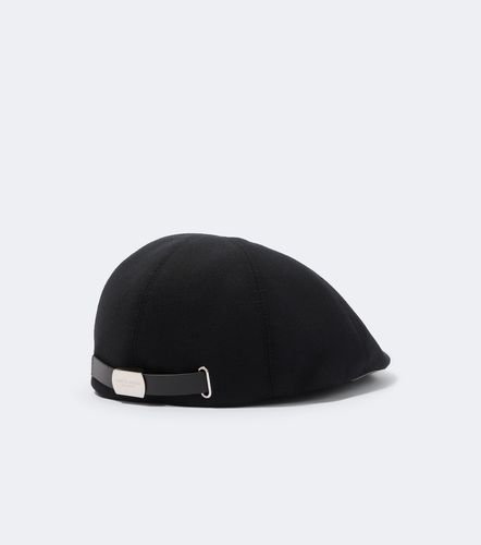 Casquette gavroche en laine et cachemire - Giorgio Armani - Modalova