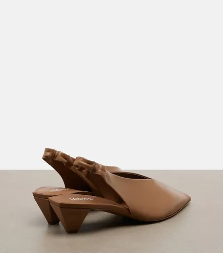 Escarpins slingback Origami en cuir - Loewe - Modalova
