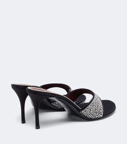 Mules en satin à ornements - Magda Butrym - Modalova