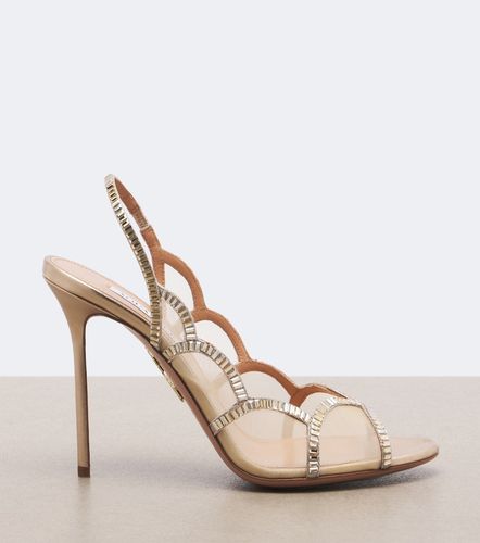 Sandales slingback Nightfall à ornements - Aquazzura - Modalova