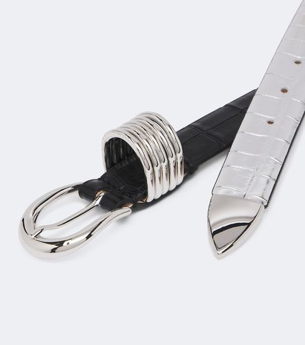 Déhanche Ceinture réversible Hollyhock en cuir façon croco - Dehanche - Modalova
