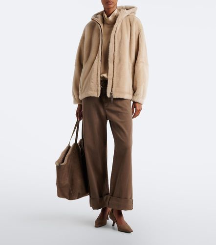 Veste Monili en shearling à capuche - Brunello Cucinelli - Modalova