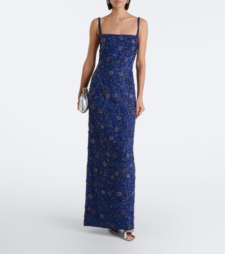Là Fuori Robe Crystal Midnight en soie - La Fuori - Modalova