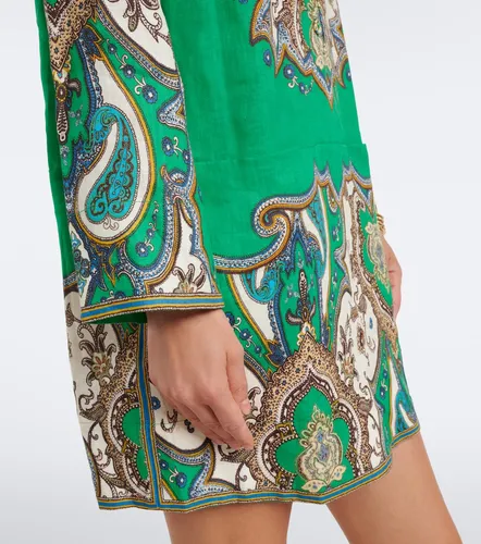 Alémais Robe Porter en lin à imprimé - Alemais - Modalova