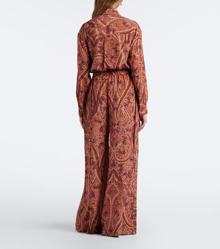 Pantalon ample Sawyer en soie - Ulla Johnson - Modalova