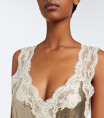 Rabanne Robe midi à dentelle - Rabanne - Modalova