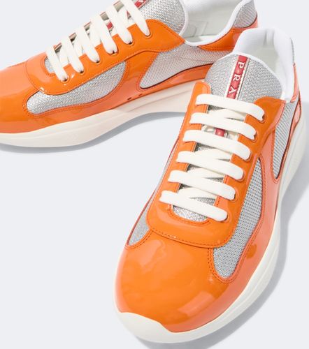 Baskets America's Cup en cuir - Prada - Modalova