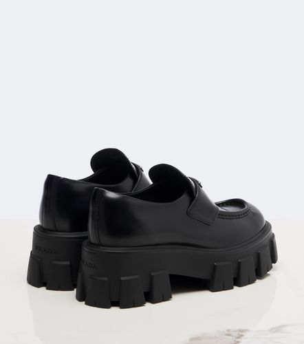 Prada Mocassins Monolith en cuir - Prada - Modalova