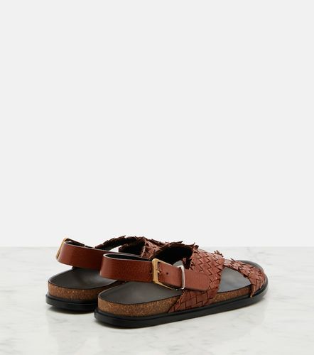 The Row Sandales Buckle en cuir - The Row - Modalova